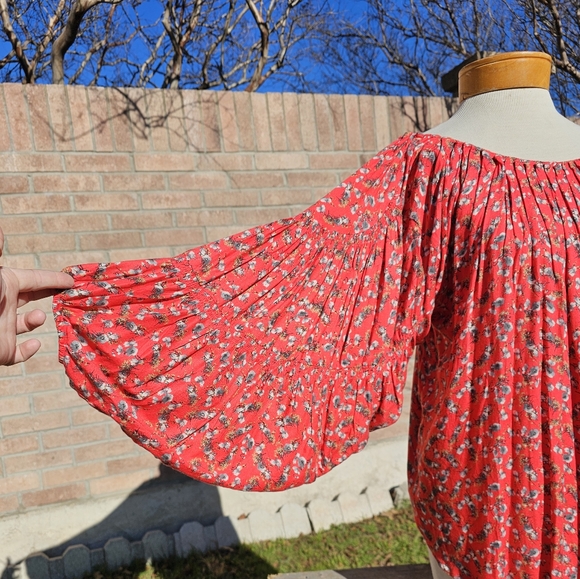 Ivy Jane floral oversized boho blouse - Picture 8 of 8